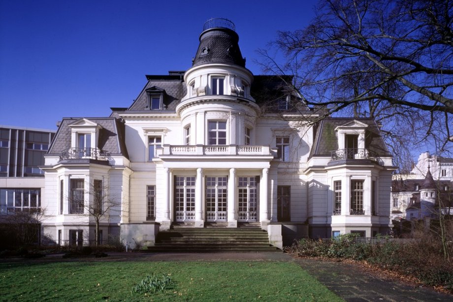 Our Budge Palais from the outside