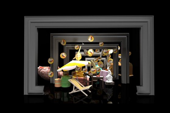 Stage design for Don Giovanni