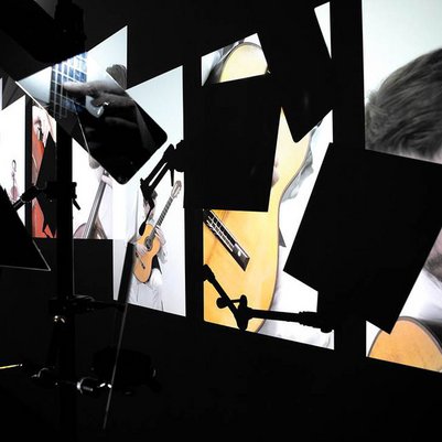 Fragments of instrument pictures