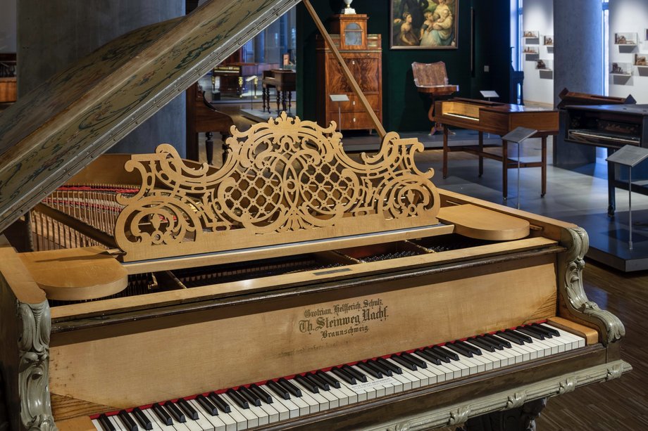 historisches Clavier im Museum für Kunst und Gewerbe