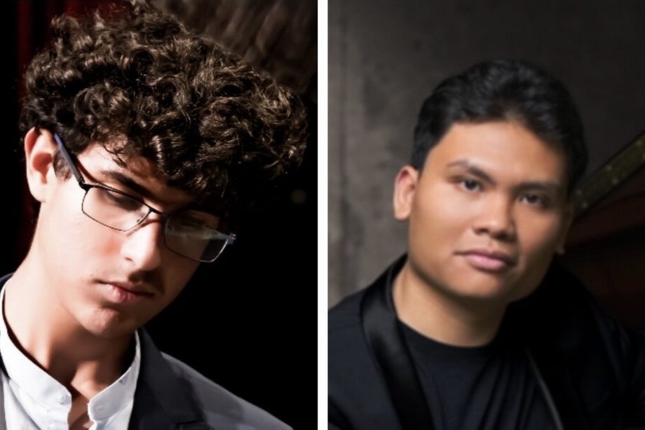 Eiby Zieleniec und Calvin Abdiel