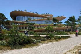 Fotoanmutung des geplanten Operngebäudes