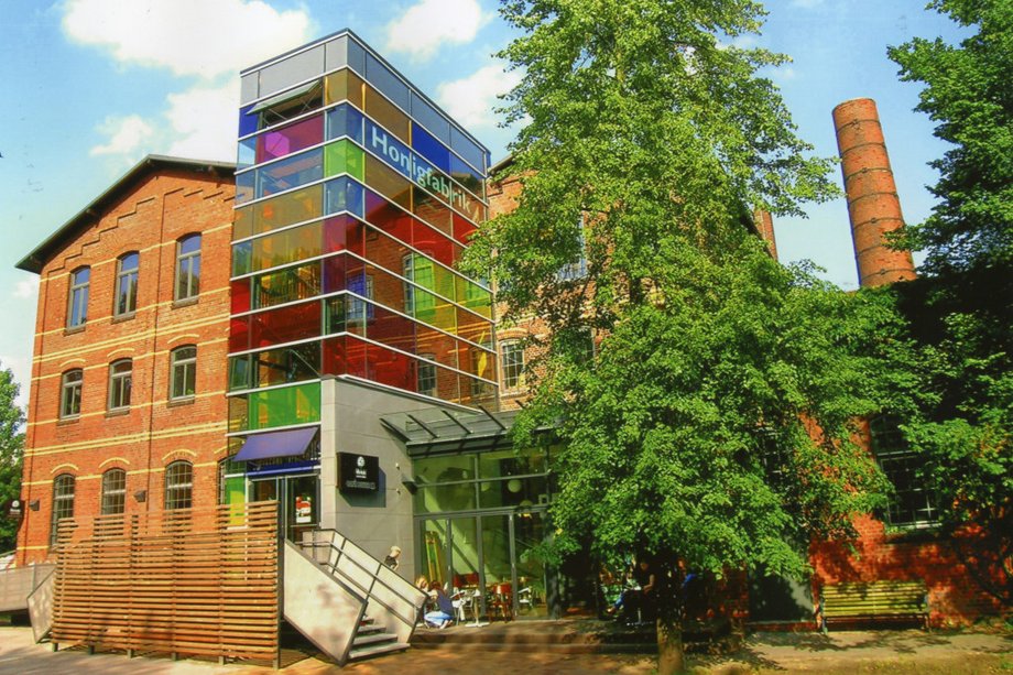 Außenansicht des Veranstaltungsortes "Honigfabrik"
