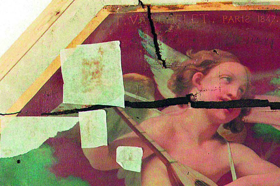 Ceiling painting in the Mendelssohn Hall