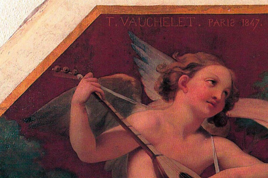 Ceiling painting in the Mendelssohn Hall