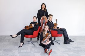 Leonard Fu als Mitglied des Juilliard String Quartetts
